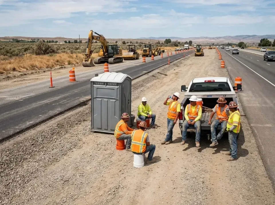 highway-road-construction-crew-007 — frequently asked questions, Porta Potty and Restroom Rentals in Massanetta Springs, VA